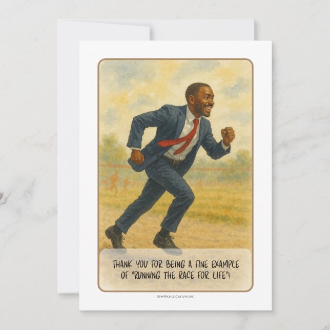 De Remerciements Carte d'appréciation JW Elder (Devant)