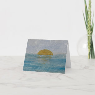 De Remerciements Carte d'Aquarelle Sunny Day Blair