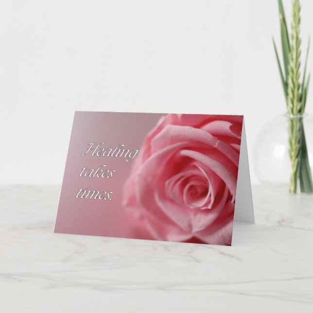 De Remerciements Carte d'encouragement (Devant)