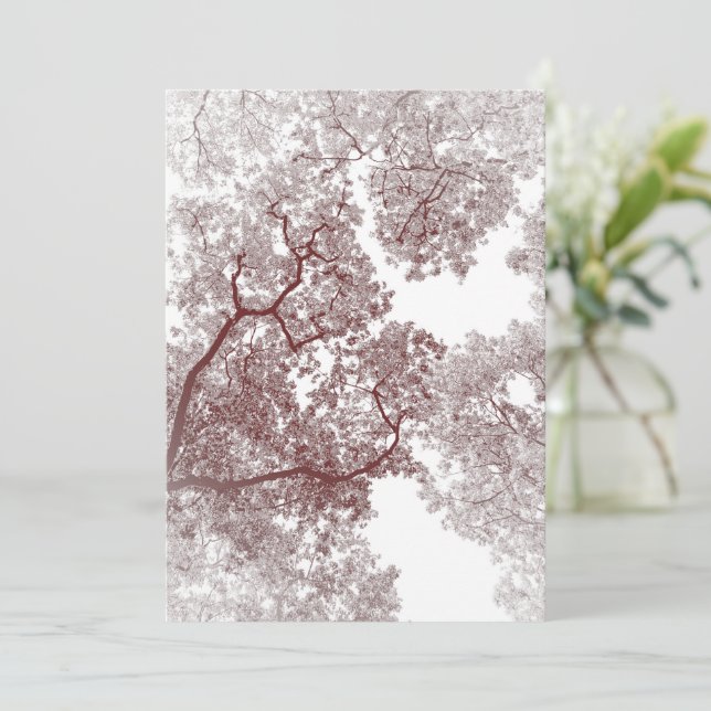 De Remerciements Carte des arbres 4 (Debout devant)