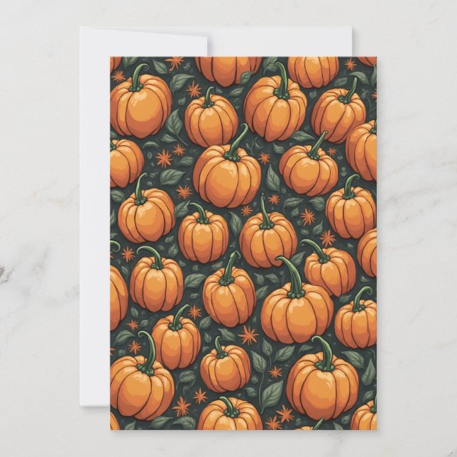 De Remerciements Carte d'octobre (Devant)