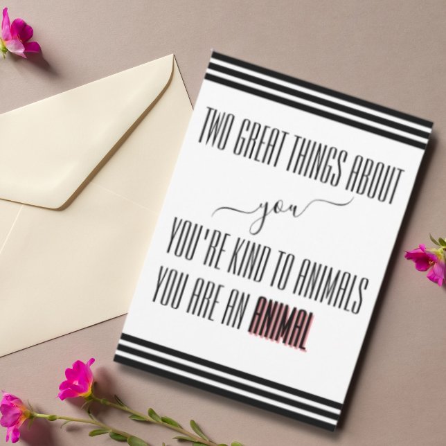 De Remerciements Carte drôle et coquine pour votre homme (Funny & Naughty Card For your man )