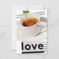 Carte du véritable amour