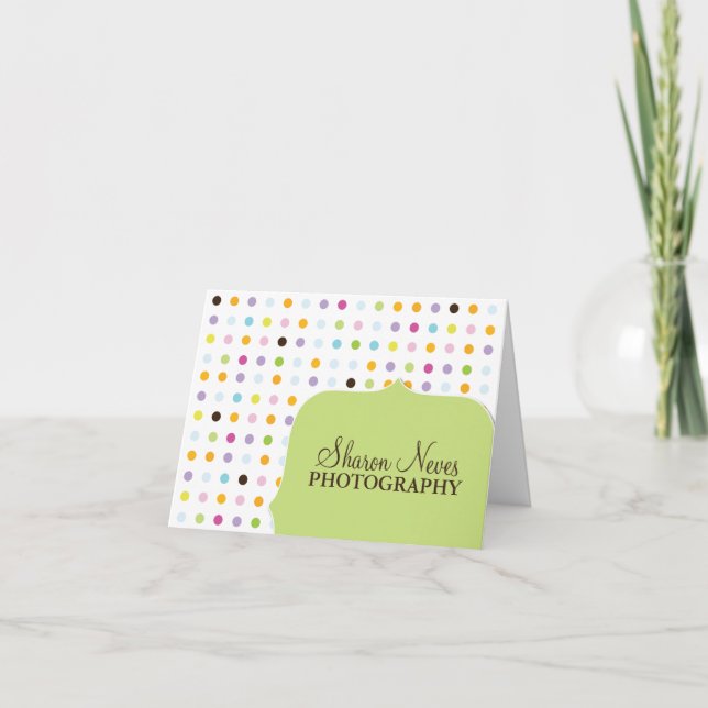 De Remerciements Carte faite sur commande - Sharon Neves (Devant)