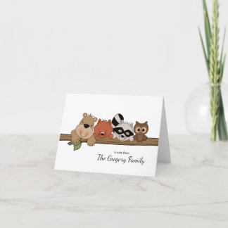 De Remerciements Carte │ Folded