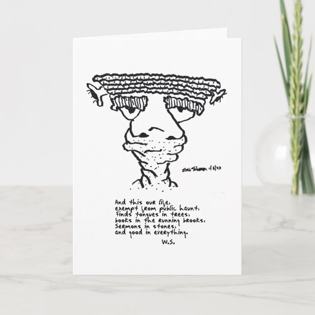 De Remerciements Carte freak humoristique 1-6-23 (Devant)