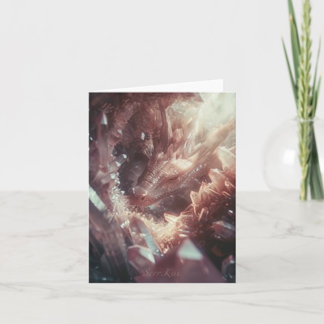 De Remerciements Carte Gardienne Quartz rose (Devant)