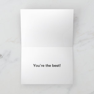 De Remerciements Carte géométrique blanche simple pour tous