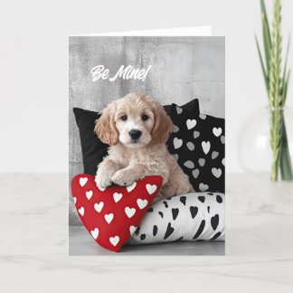 De Remerciements Carte Goldendoodle Chiot Valentine