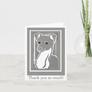De Remerciements Carte Greyhound