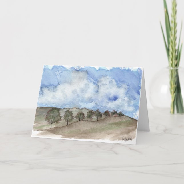 De Remerciements Carte "Grimper aux Arbres" (Devant)