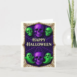 De Remerciements Carte Halloween, Carte Happy Halloween, Carte Éffr