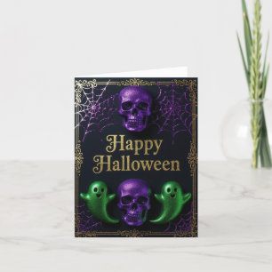 De Remerciements Carte Halloween, Carte Happy Halloween, Carte Éffr