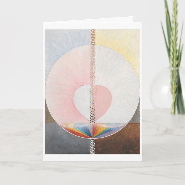 De Remerciements Carte Hilma af Klint (Devant)
