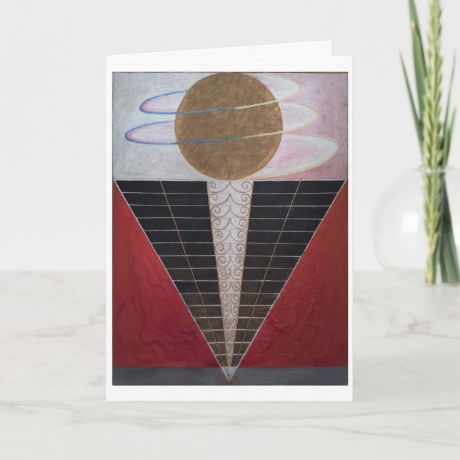 De Remerciements Carte Hilma af Klint (Devant)