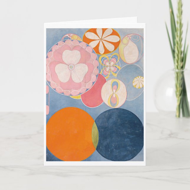 De Remerciements Carte Hilma af Klint (Devant)