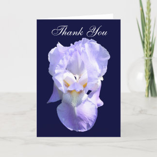 De Remerciements Carte Iris ~ Portée