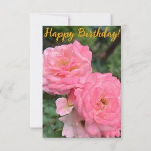 De Remerciements Carte "Joyeux anniversaire !"