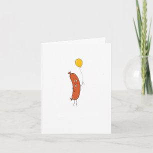 De Remerciements Carte Joyeux Anniversaire Saucisse