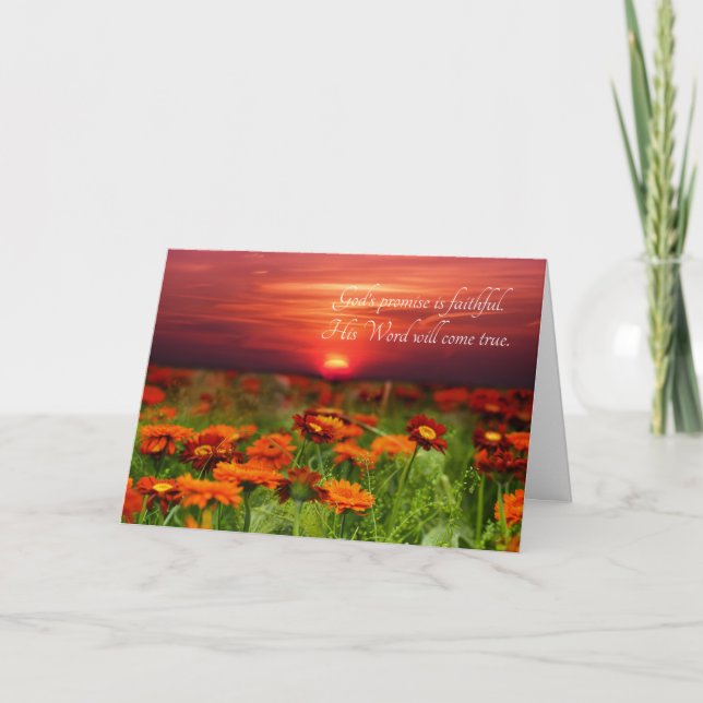 De Remerciements Carte JW Sympathy - La vie d'Everduring (Devant)