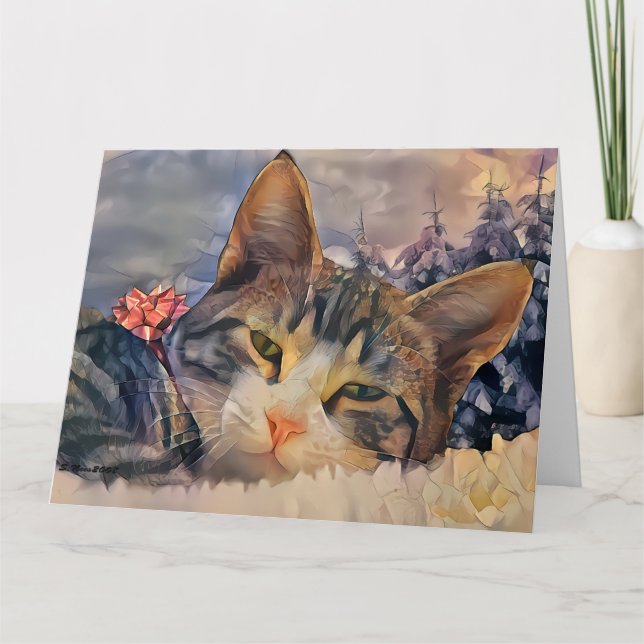 De Remerciements Carte Kitty Fête des Mères (Devant)
