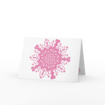 Carte Mandala Saint Valentin