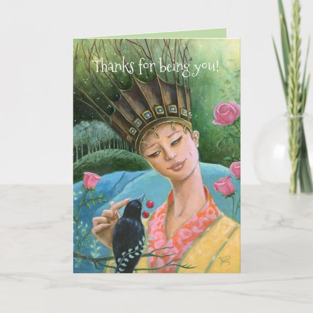 De Remerciements carte "Merci d'être toi !" (Devant)
