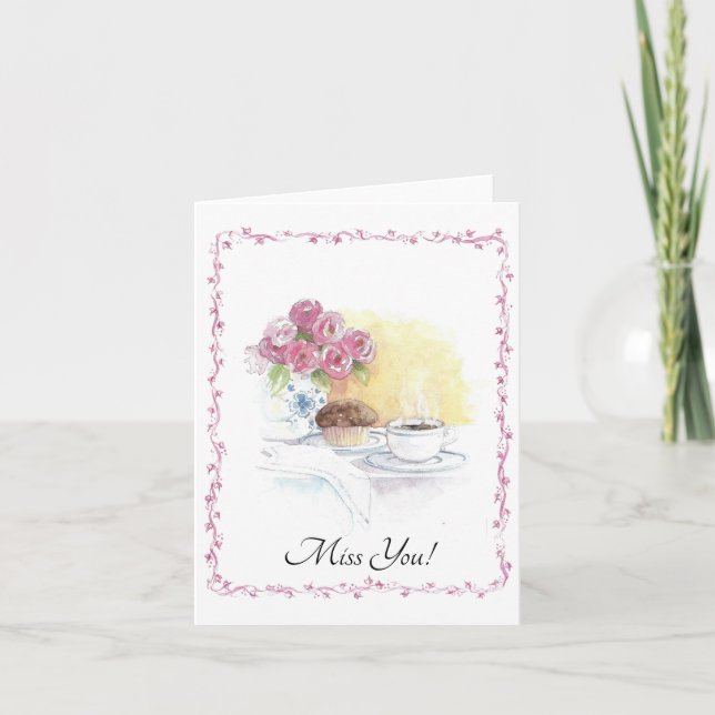 De Remerciements Carte Mlle You (Devant)