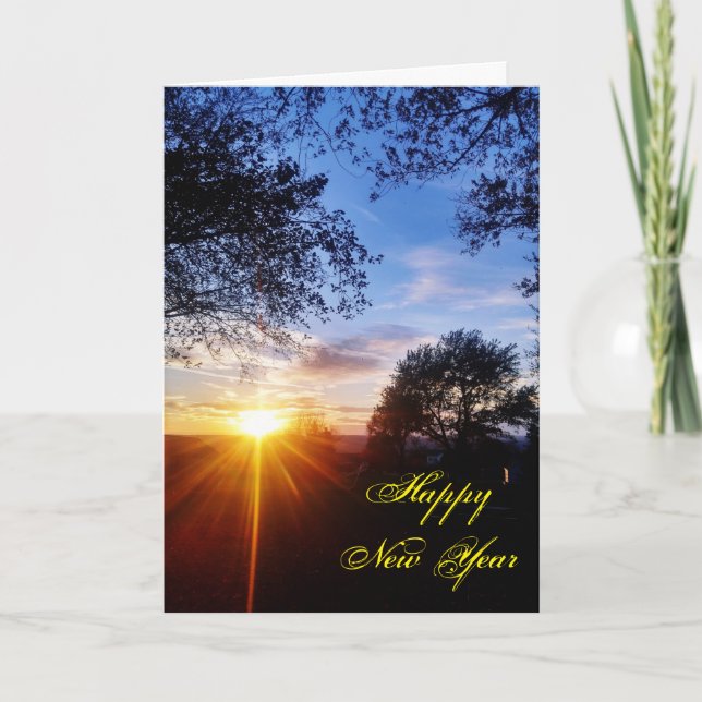 De Remerciements Carte NEW YEAR WELCOME 2021 (Devant)