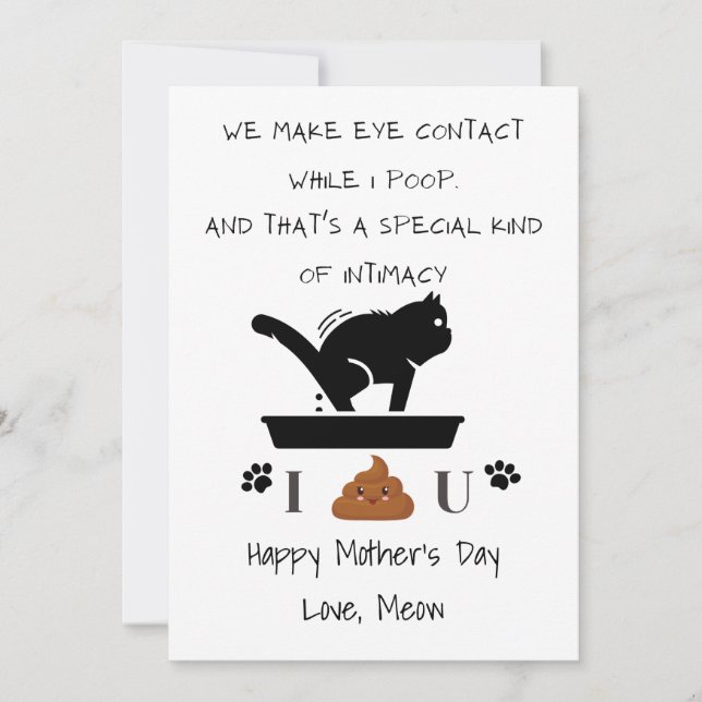 De Remerciements Carte personnalisée pour la fête des mères/pères (Devant)