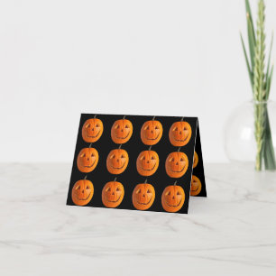 De Remerciements Carte pliée Halloween 4" x 5,6"