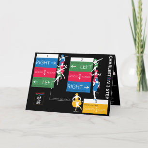 De Remerciements Carte pliée Mah Jongg Charleston