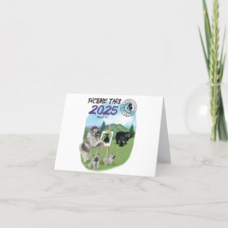 De Remerciements carte pour notes KCA 2025