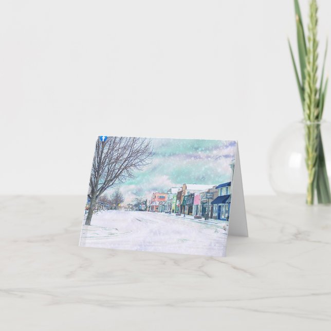 De Remerciements Carte pour notes Mackinaw CIty (Devant)