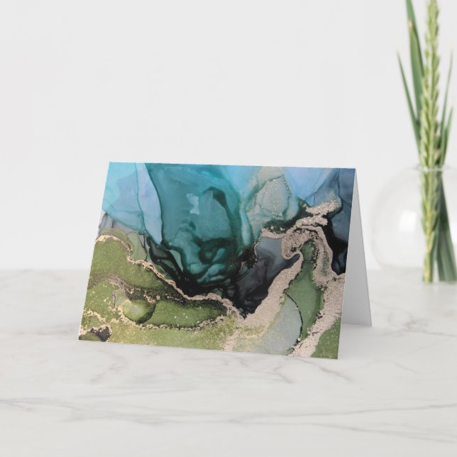 De Remerciements Carte pour notes unique à l'encre blanche pour alc (Devant)