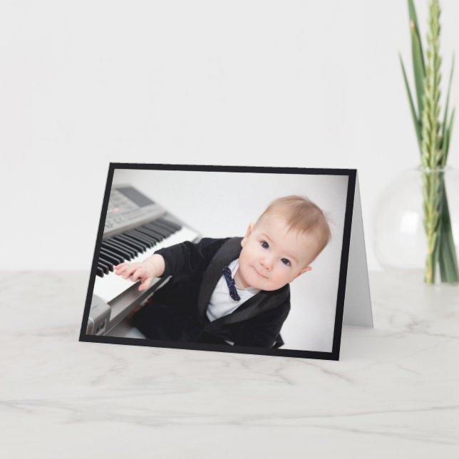 De Remerciements Carte Prodigy pour bébés (Devant)
