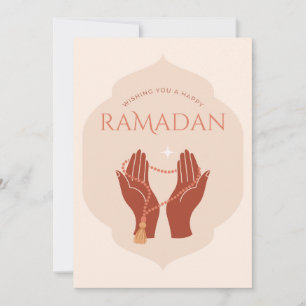 De Remerciements Carte Ramadan Élégante