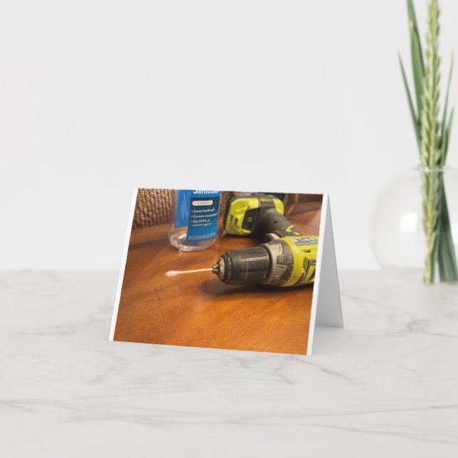 De Remerciements Carte romantique amusante - qtip (Devant)