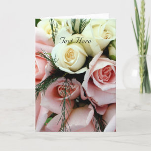 De Remerciements Carte Rose Mariage