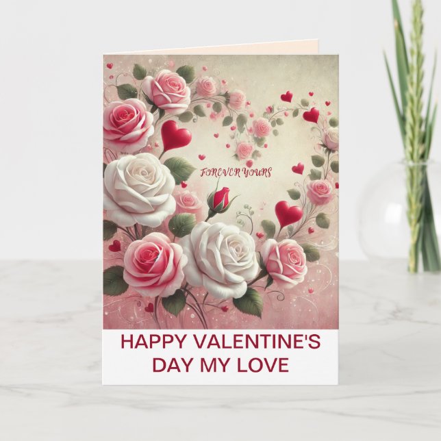 De Remerciements Carte Saint Valentin (Devant)