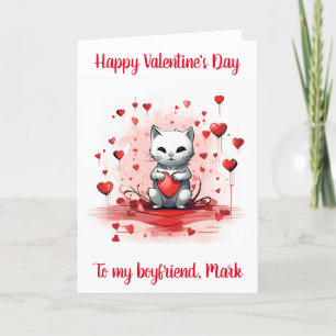De Remerciements Carte Saint Valentin pour petit ami