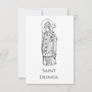 De Remerciements Carte Sainte Deiniol Médiévale
