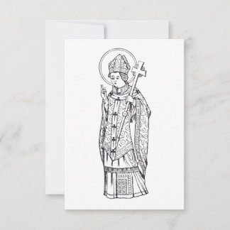 De Remerciements Carte Sainte Deiniol Médiévale