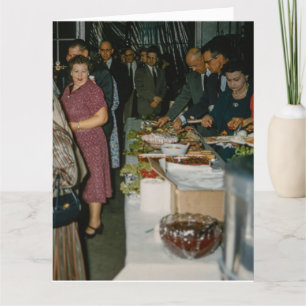 DE REMERCIEMENTS CARTE SUPÉRIEURE D'ANNIVERSAIRE RETRO FUNNY