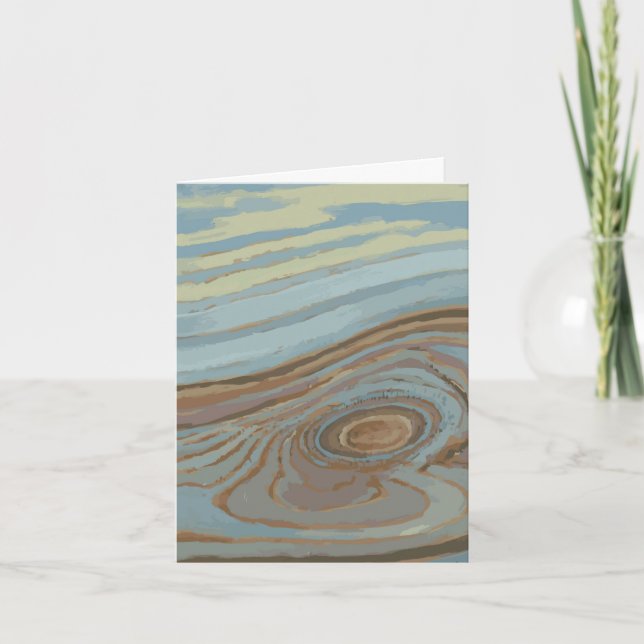 De Remerciements Carte supérieure Wisconsin Point Lake (Devant)