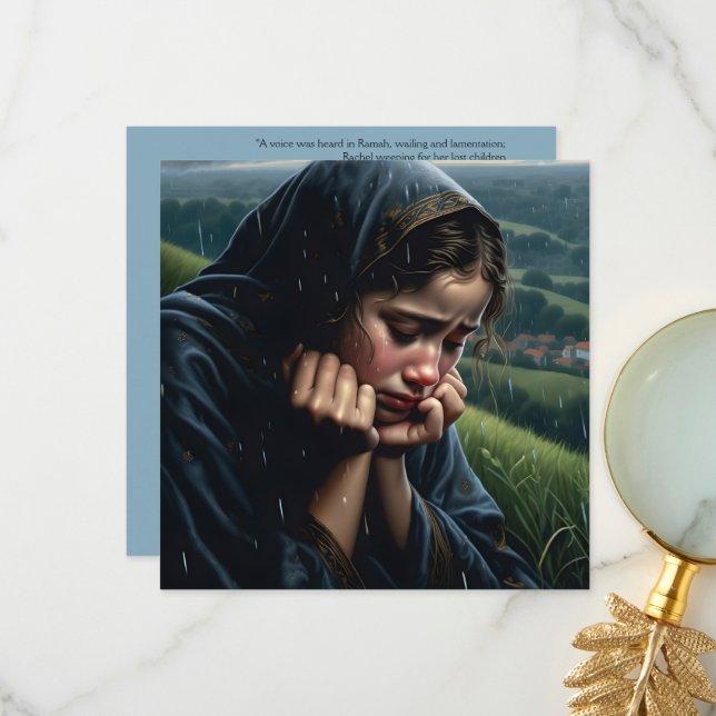 De Remerciements Carte Sympathique "Elle Ne Sera Pas Contente" (Devant/Arrière en situation)