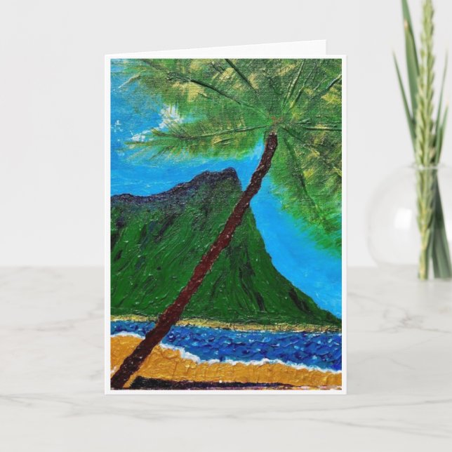 De Remerciements Carte tête diamant<Blank Inside> (Devant)