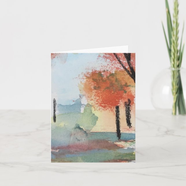 De Remerciements Carte Thanksgiving (Devant)