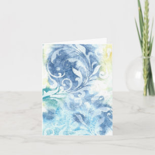 De Remerciements Carte Toutes Occasions 'Swirls'