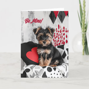 De Remerciements Carte Valentine Yorkshire Terrier